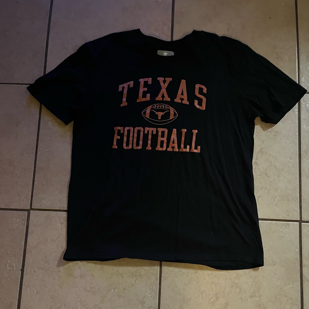 Men's Black Texas Longhorns First Sprint T-Shirt Size XL